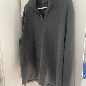 Ralph Lauren Charcoal Grey Quarter Zip